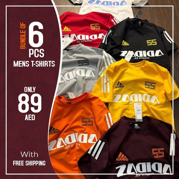 PACK OF 6 MENS T-SHIRTS