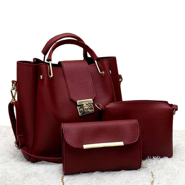 Elegant 3 Piece HandBag for Women