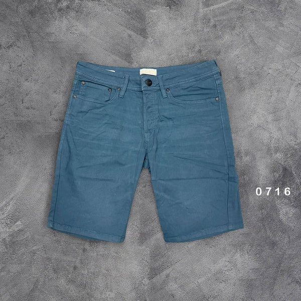 Denim Shorts - Cyan Blue for mens