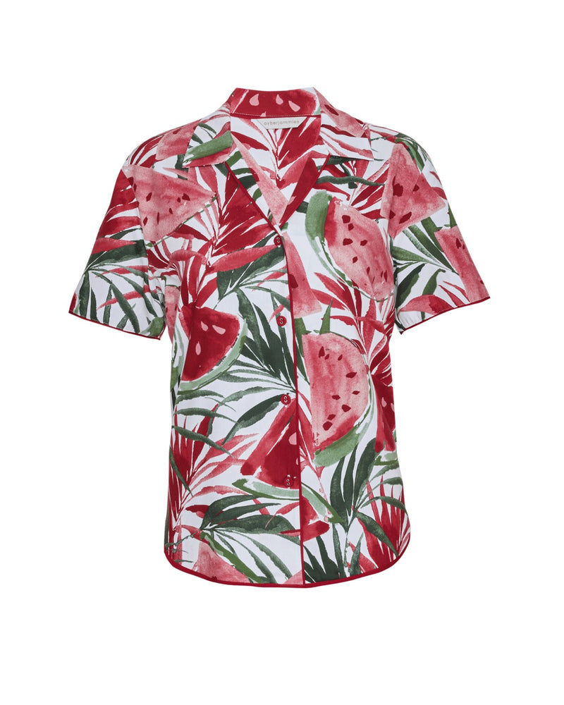 Mel Watermelon Print Shorty Set