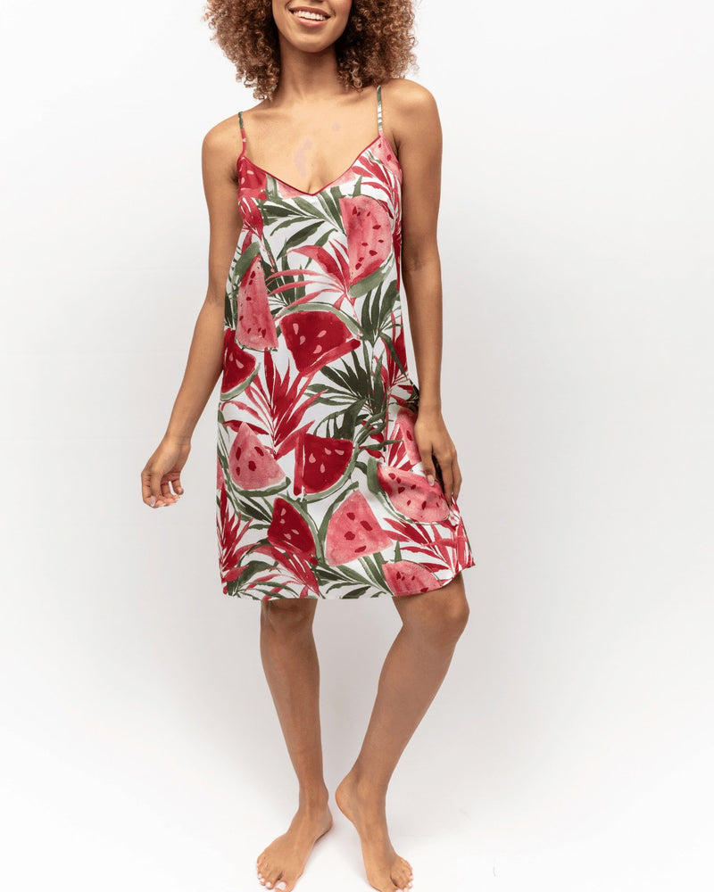 Mel Watermelon Print Strappy Short Night Dress