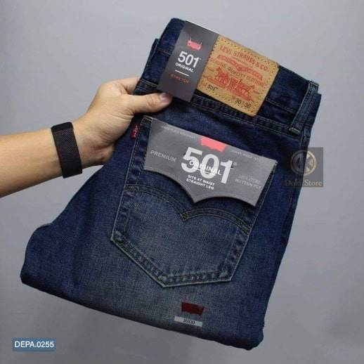 Close-up Denim Fabric Texture - 3418 