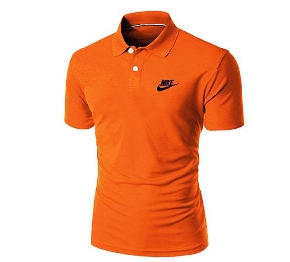 Stylish Men Wearing Orange Polo Shirt UAE - MPT-521 