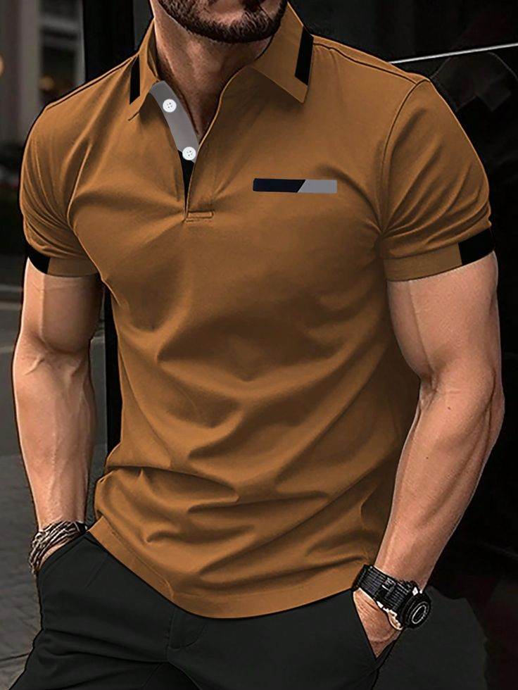  Casual Mens Polo T-Shirt Styling Idea UAE - MPT-26 - 
