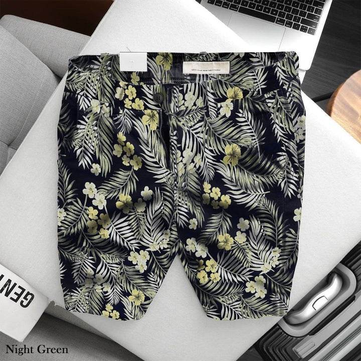 Chino Shorts - Night Green - Dubai Offers Today