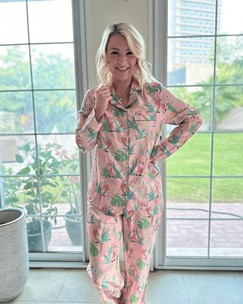 Parrot Print Pyjama Set