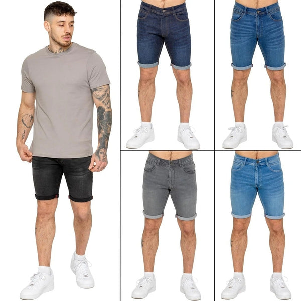 PACK OF 5 DENIM SHORTS MENS