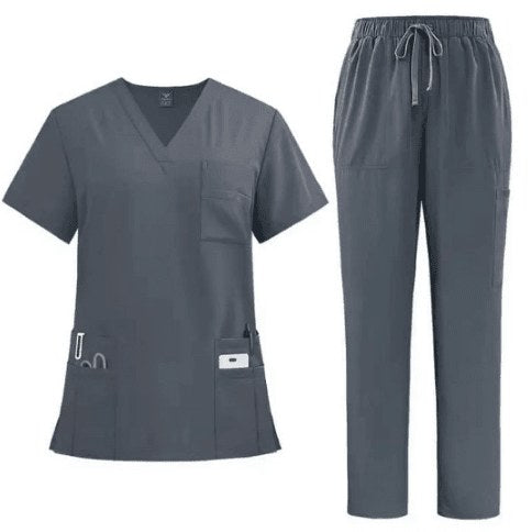 Scrub Suit Dark Gray