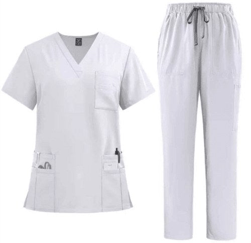 Scrub Suit White
