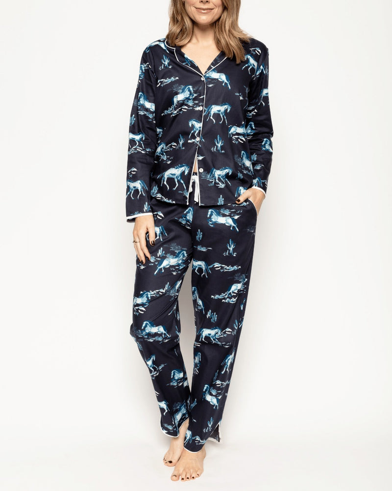 Verity Horse Print Pyjama Set